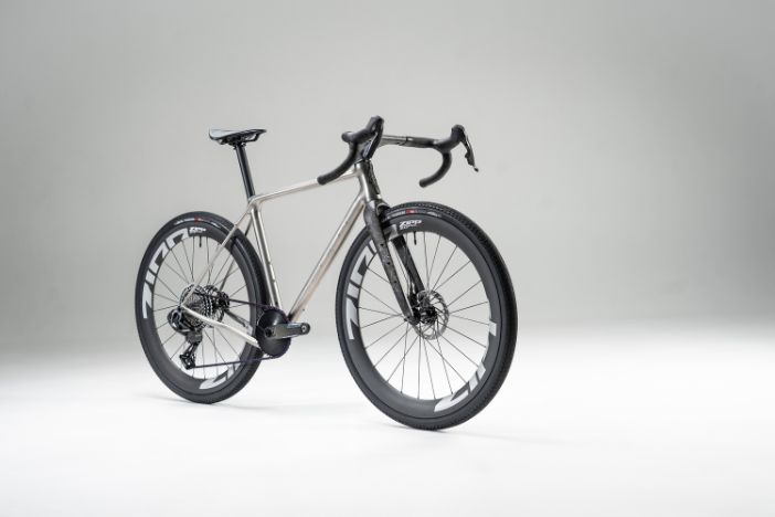 Brisa TI 3D 3D-printed titanium gravel bike