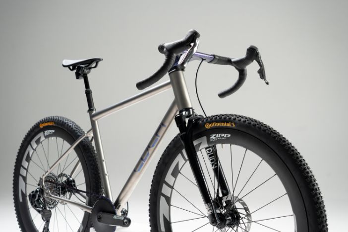 Titanium gravel bike for harsh conditions – Brisa TI ADHD